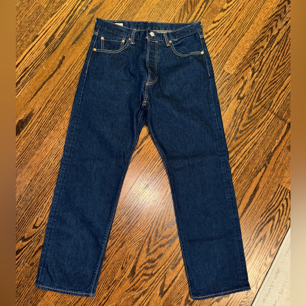 Levi's Men's Deep Indigo Straight Jeans